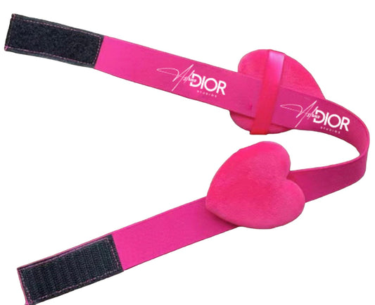 Lace band with heart shape protector